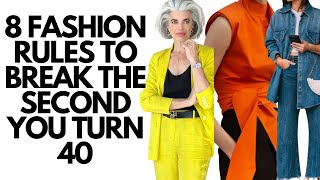 8 Fashion Rules To Break The Second You Turn 40 | Nikol Johnson