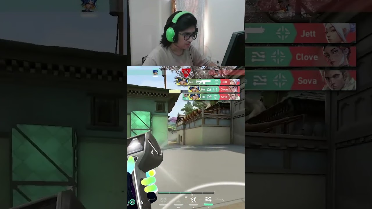 1v3 Clutch💀 - valorant neon live gameplay immortal shorts edits clips