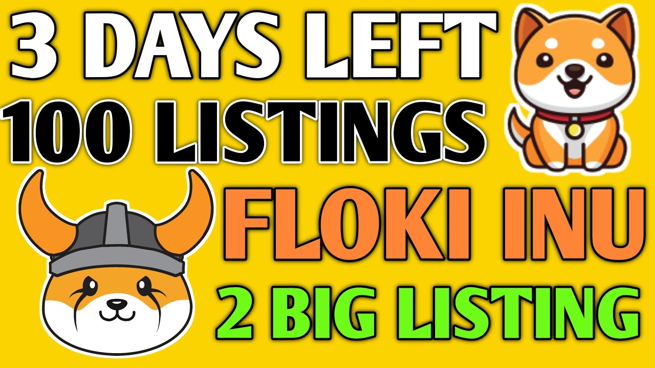 2 Big Listing || Floki inu coin news today || Baby dogecoin news today ...