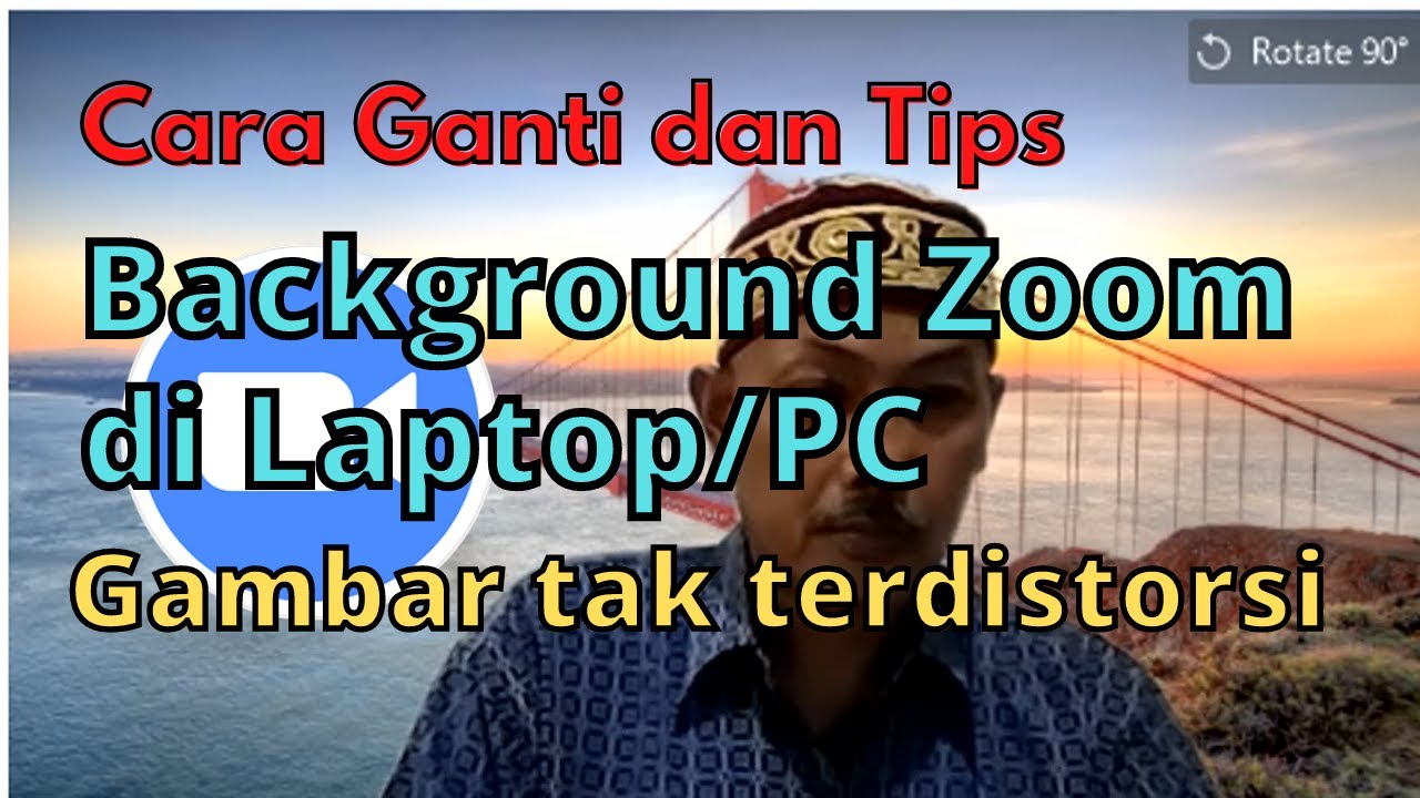 Tips dan Cara Ganti Background Zoom di Laptop, Gambar Tak Terdistorsi