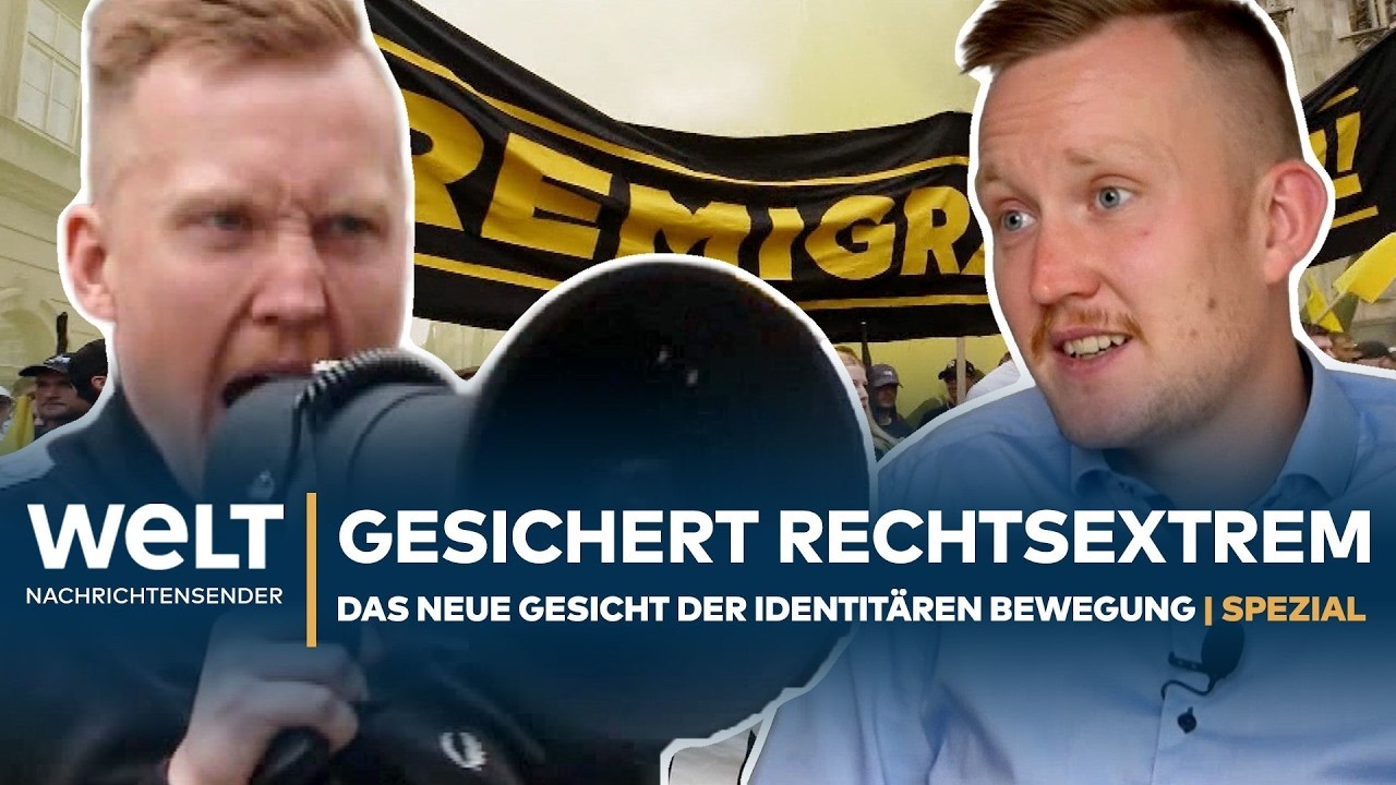 GESICHERT RECHTSEXTREM: Maximilian Märkl – Das neue Gesicht der Identitären Bewegung | REPORTAGE