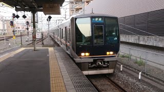 (349)【JR西】321系 D37編成 到着