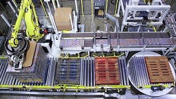 KPal V Robotic Tissue Carton Palletizing System