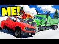 My friends trolled me while racing down a mountain in beamng drive mods