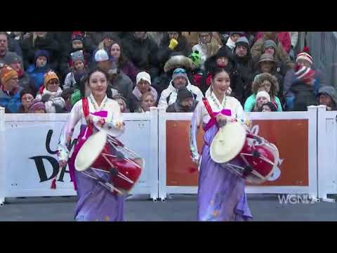 Chicago Korean Dance Company 2018 Thanksgiving Parade Day of Chicago on WGN TV