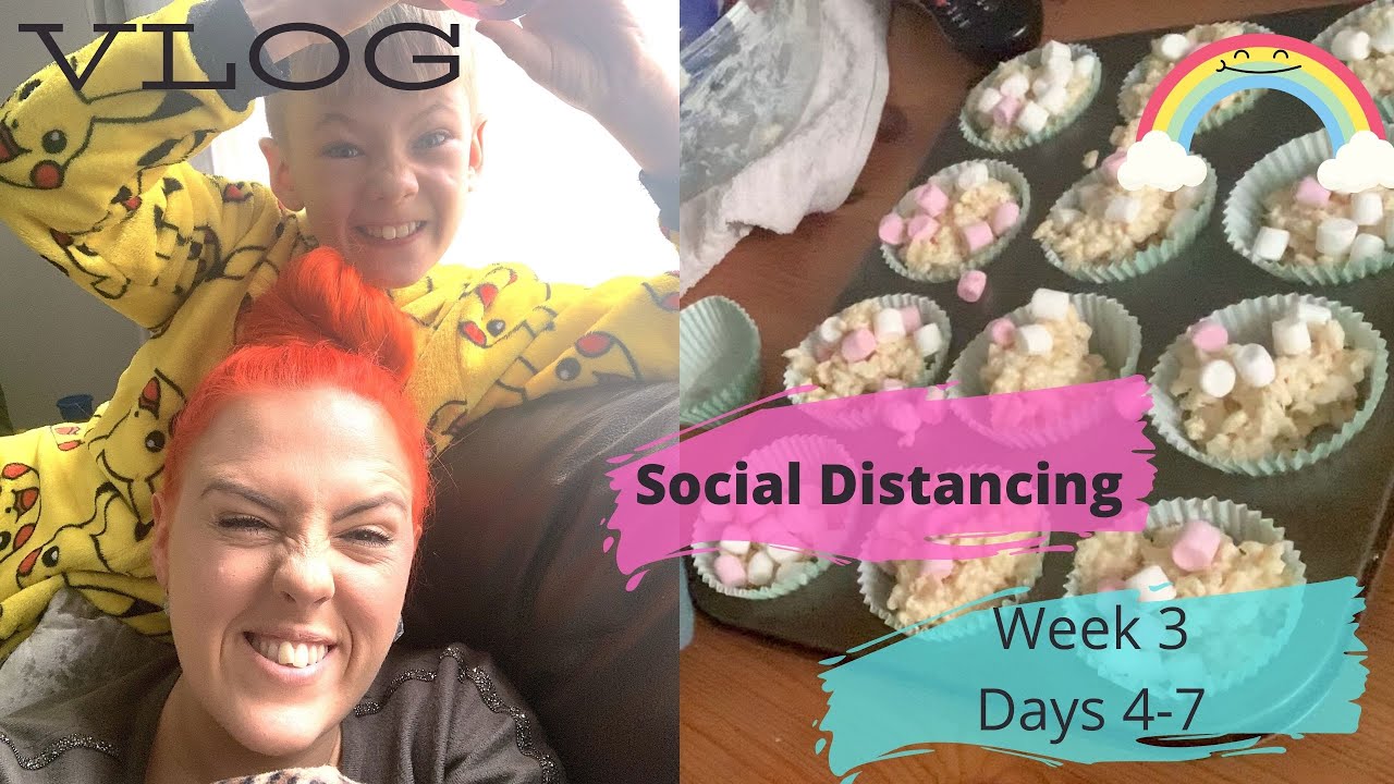 SOCIAL DISTANCING/ SELF ISOLATION VLOG | WEEK 3, DAYS 4,5,6&7 | MAKING ...