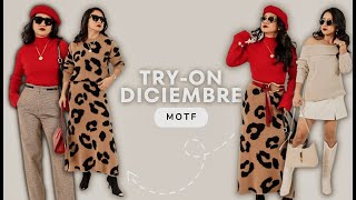 MOTF TRY-ON DICIEMBRE 2023  ❤️  STYLEANDO OUTFITS CON LO NUEVO DE MOTF &amp; Naturally chic