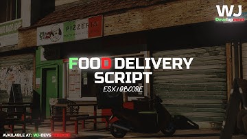 (ESX & QBCore) Food Delivery Job Script for Fivem