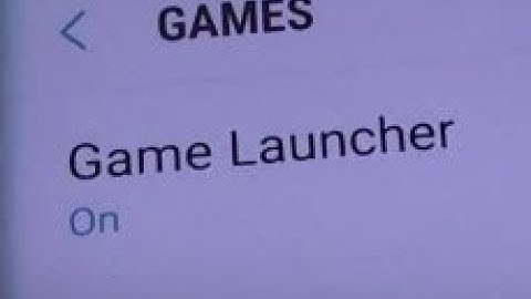 Samsung Galaxy S8: How to Enable / Disable Game Launcher