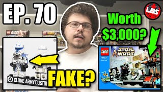 Are LEGO Customs FAKE? New CANCELLED LEGO Set? LEGO YouTuber Money? LBS Responds To EP. 70