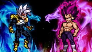 Super Baby V2(New) VS TND Vegeta Ultra Ego V2 in Jump Force Mugen