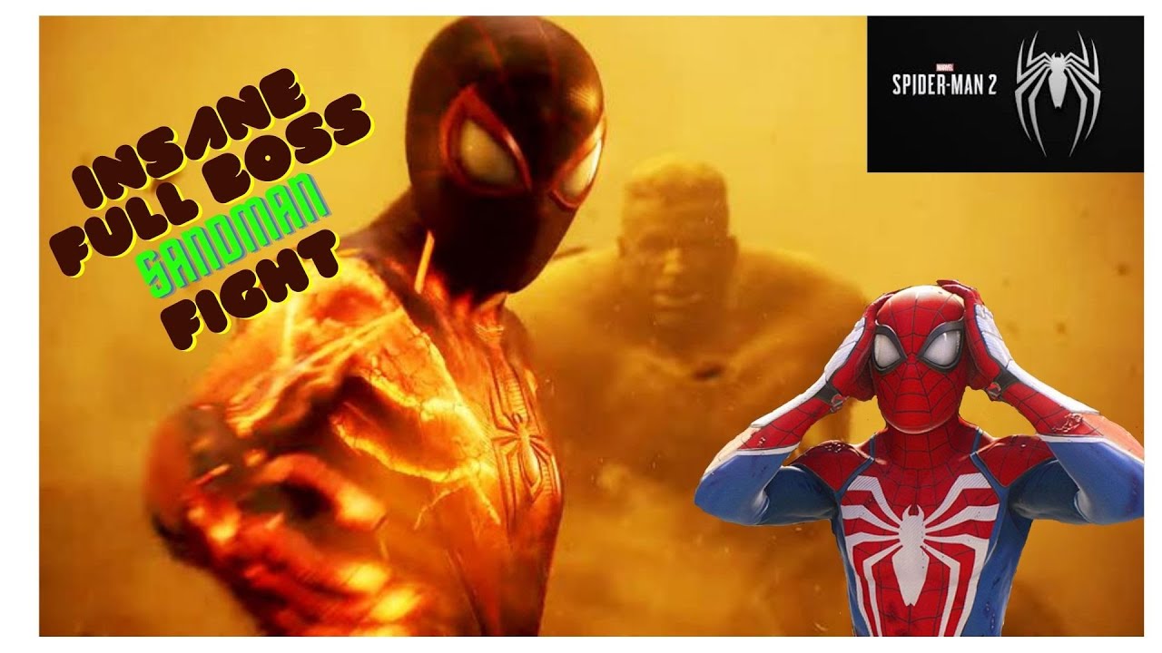 This Sandman Fight Was INSANE! 🔥 Spider-Man 2 PS5