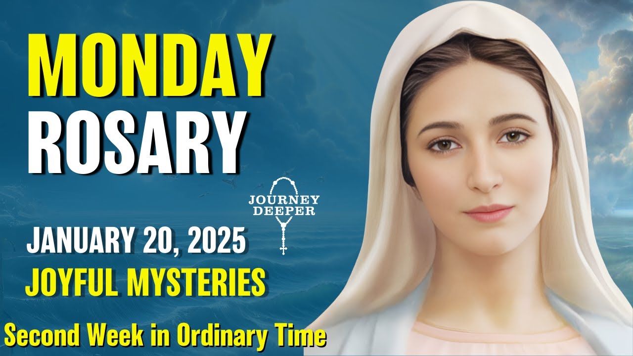 Monday Rosary 💙 Joyful Mysteries of the Rosary 💙 January 20, 2025 VIRTUAL ROSARY YouTube