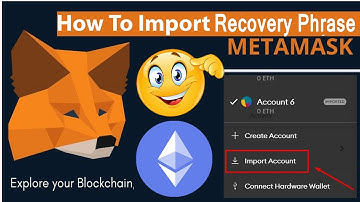 How To use Ethereum Wallet Secret Recovery Phrase with Metamask | ETH Wallet