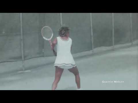 Evonne Goolagong Practice Session (January 3, 1974)