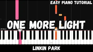 Linkin Park - One More Light (Easy Piano Tutorial)