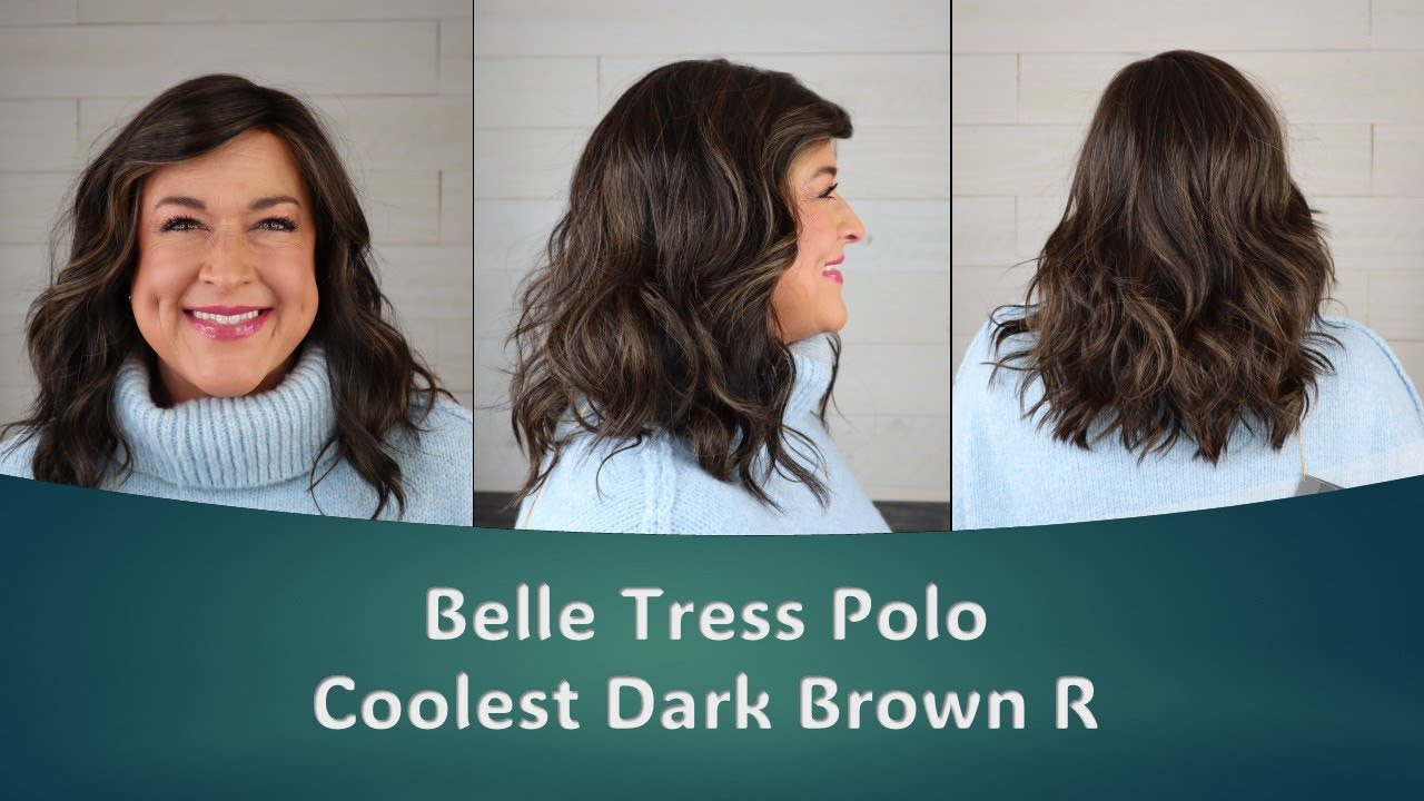Синтетический парик, который обманет ЛЮБОГО! Belle Tress Polo в самом крутом темно-коричневом цвете.
