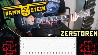 Rammstein - Zerstören |Guitar Cover| |Tabs|