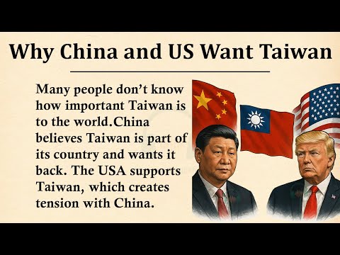 Why China And The US Are So Obsessed With Taiwan Learn English Through Story Level 3 Graded 