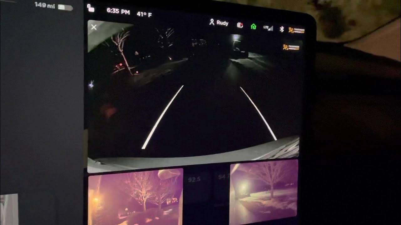 Tesla backup camera too dark issue YouTube