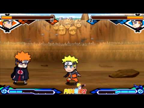 Naruto: Powerful Shippuden: Sage Naruto vs Pain Boss Battle (3ds)