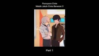 Pura-pura Cinta, Malah Jatuh Cinta Beneran ||My Story Animated