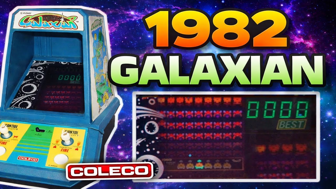 Galaxian Arcade Tabletop by Coleco - YouTube