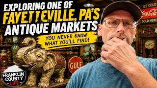 Come Explore This Fayetteville PA Antique Market With Me Building One