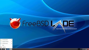 How to install GUI in FreeBSD - Desktop Environment LXDE