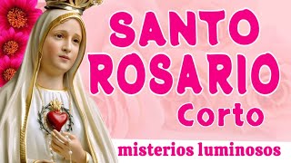 SANTO ROSARIO CORTO a la SANTA VIRGEN MARÍA 🙏 de hoy jueves 30 de mayo MISTERIOS LUMINOSOS