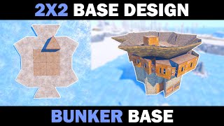 THE ULTIMATE BUNKER BASE DESIGN | STRONG Solo/Duo/Trio - RUST