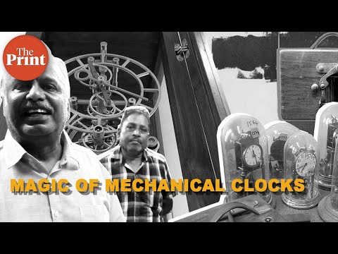 A clockmaker & a collector: How two men are keeping magic of mechanical clocks alive