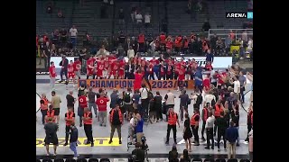 ZVEZDA JE NOVI ŠAMPION JADRANA: Crveno-beli proslavili titulu u praznoj Areni!