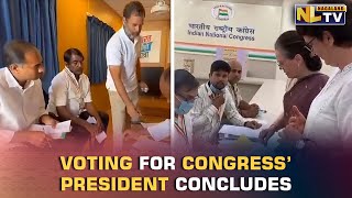 VOTING FOR CONGRESS’ PRESIDENTIAL ELECTION CONCLUDES