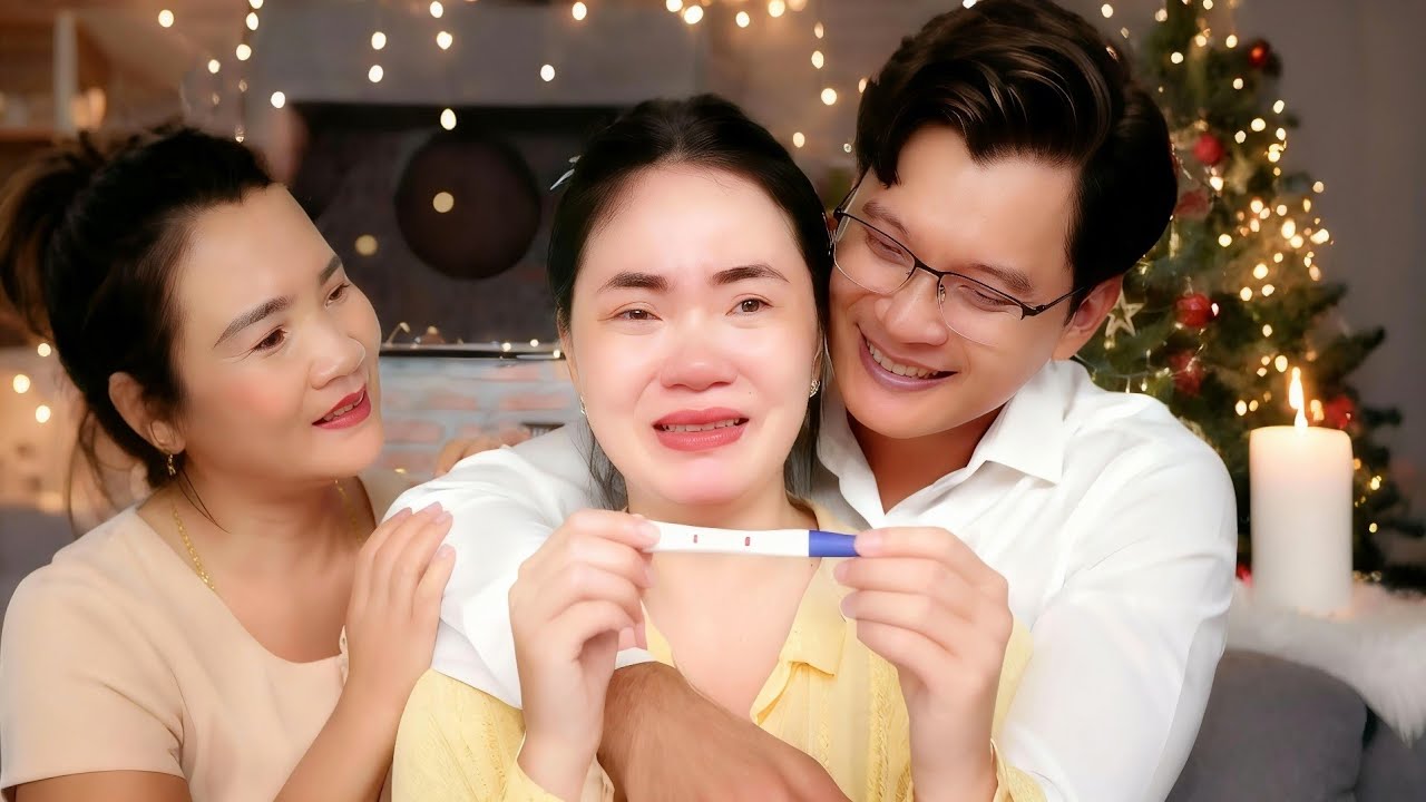 Jack and Tu Tien's happiness doubled when they learned that Tu Tien was pregnant.