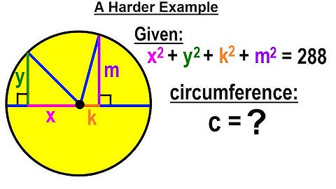 Geometry - Ch. 6: Circles (8 of 39) A Harder Example
