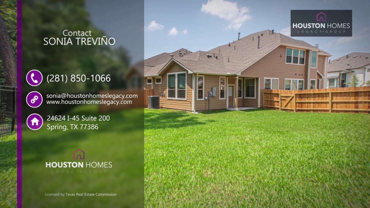 Townhomes for Lease in Spring, Texas - 28194 Rocky Heights, Spring, TX - Chesmar Homes