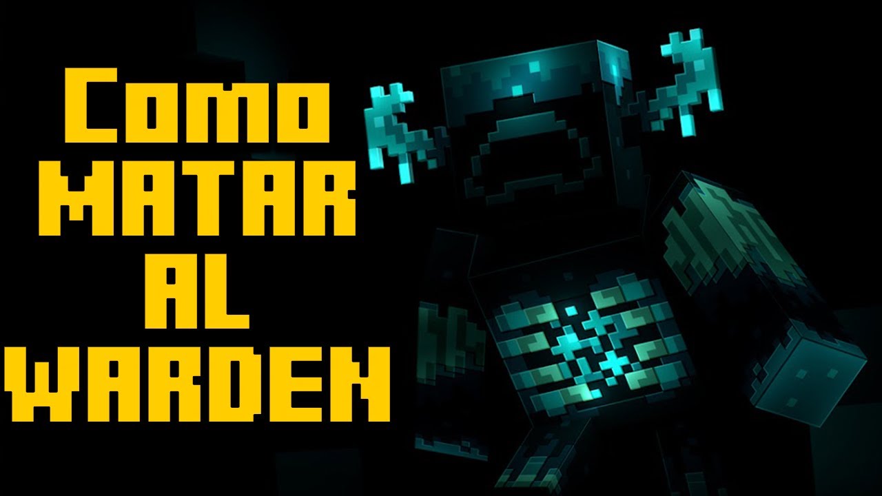 👉Tutorial Minecraft/ Cómo matar al Warden en Minecraft / Minecraft 1.19 ...