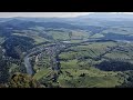 Widok ze szczytu Trzech Koron na Pieniny (4K)