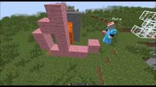 Minecraft || Easy Fully Automatic Redstone Machine Gun - InfinityMC