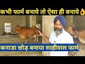 कनैडा छोड़ बनाया देसी साहीवाल गाय डेयरी फार्म|How To Start Desi Sahiwal cow Dairy Farm in india