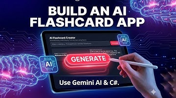 WPF Avalonia Tutorial : How to build a Flashcard application using C# & Gemini API (Avalonia MVVM)