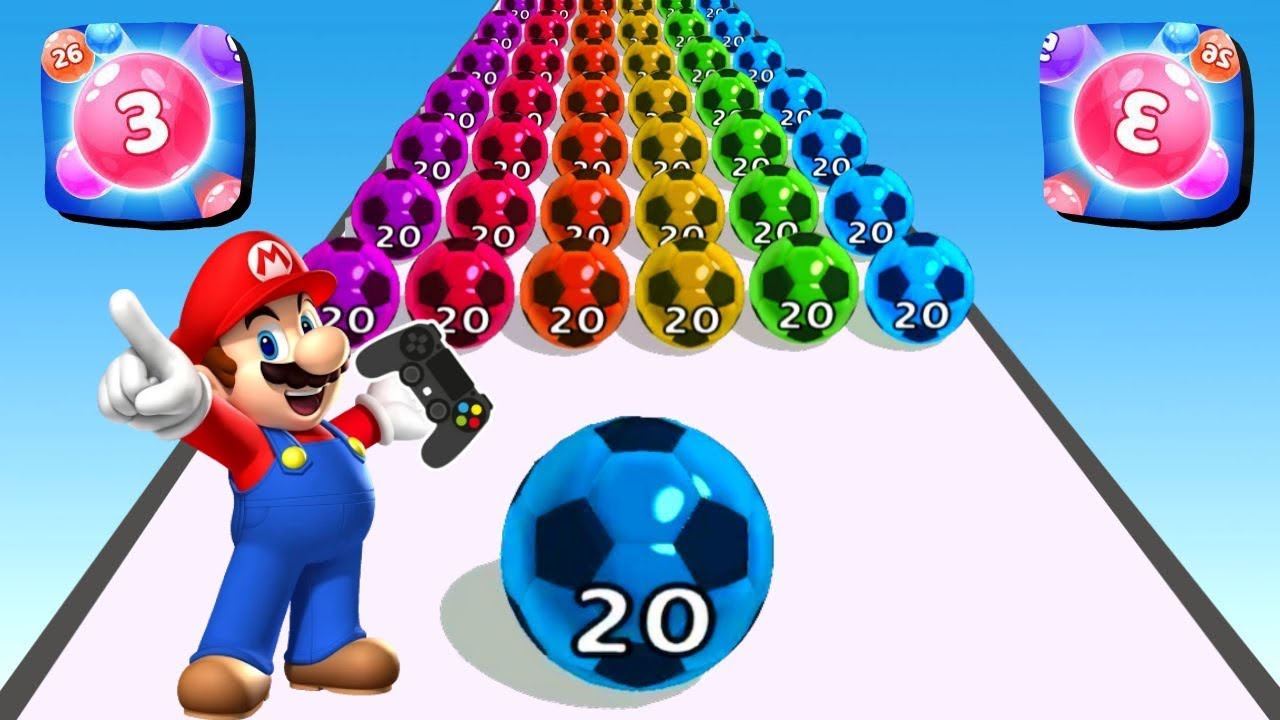 Marble Run 3D-Color Ball Race - All Levels Gameplay Android,ios ...