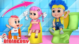 Potty Training Song 🚽 Yes Yes Vegetables Song | Funny Kids Songs | Bibiberry Nursery Rhymes by BiBiBerry - Nursery Rhymes  265,684 views 13 days ago 10 minutes, 54 seconds