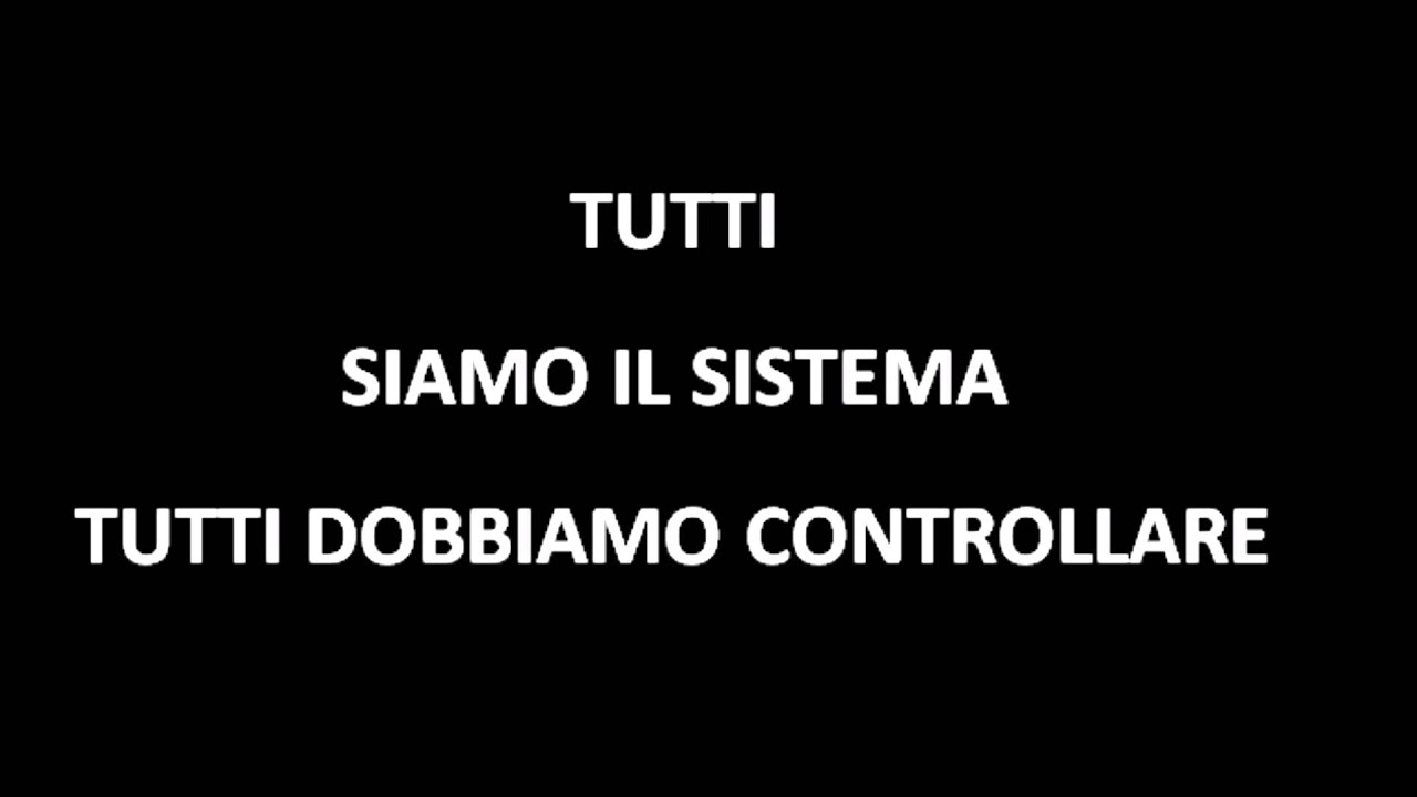 IL SISTEMA SEI TU!!!!!