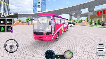 City Bus Simulator 3D Offline gameplay - City Bus simulator - Android gameplay
