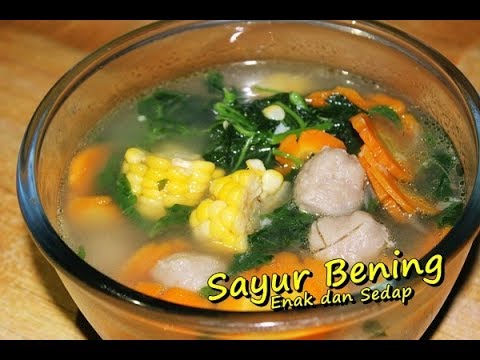 Kreasi Masakan Praktis Sayur Bening Enak Sedap Dan Segar Ala Zasanah Youtube