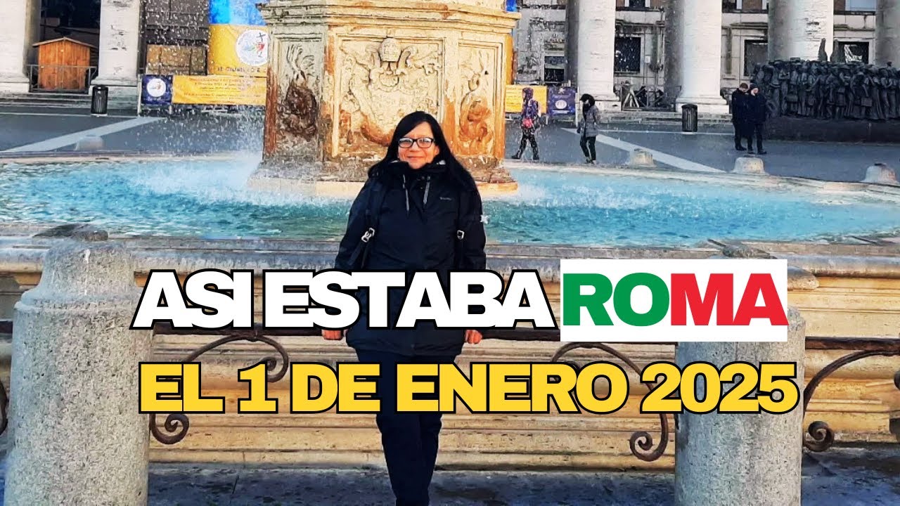 ASI ESTABA ROMA 1 DE ENERO 2025 🇮🇹