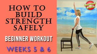 Safe Strength Training Exercises for Beginners | How to become stronger, leaner and more fit