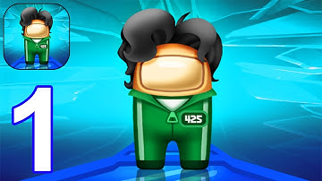 Squid Game 3D: Death Challenge - Gameplay Walkthrough Part 1 Red Green Light Glass (Android,iOS)